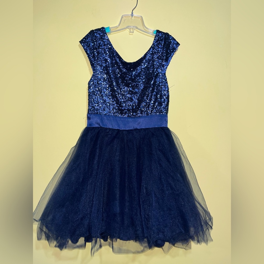 Trixxi Navy Dress